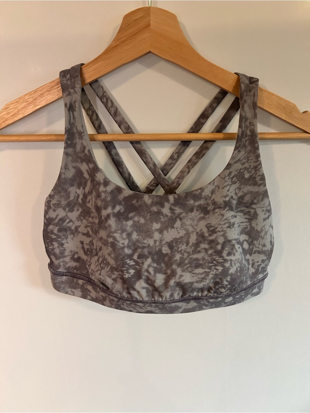 Lululemon Energy Bra Hideaway Camo Lunar Rock Multi - Size S